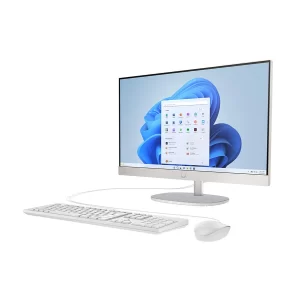 HP AIO 24-cr0179d 13th Gen Intel Core i5 1335U 23.8 Inch Shell White All in One PC #BW0Z8PA